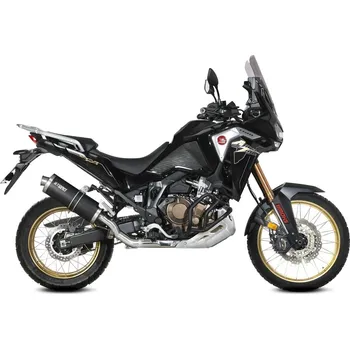 Auto-moto Koncovka výfuku STORM OVAL H.079.LX2B černá H.079.LX2B