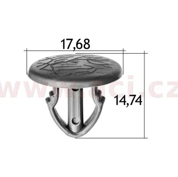 Motodíl plastový nýtek (sada 10 ks) 72541