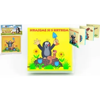 Hračka pro nejmenší Rozkládací knížka Krtek plast 12x12cm v sáčku