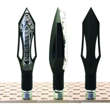 Moto sedlo V PARTS LED indikátory se šipkami černé univerzální 6PJ99T091B