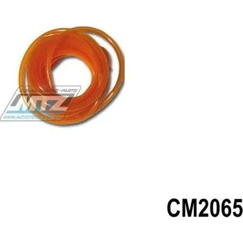 Palivový systém pro motocykl Hadice palivová 6mm (1/4palce) x 1metr - oranžová CM2065-07
