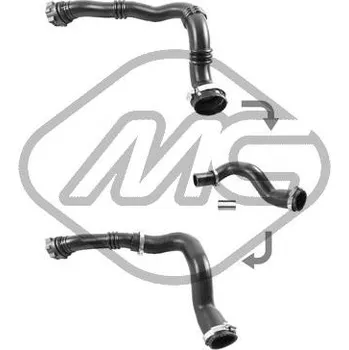 Turbodmychadlo Hadice plnícího vzduchu Metalcaucho 97625