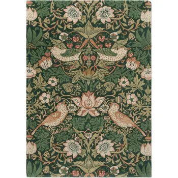 Koberec Luxusní květinový koberec Morris & Co Strawberry Thief forest 027707 Brink & Campman 140 x 200
