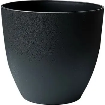 Květináč Velkokapacitní plastový květináč 18 x 11 x 16,3 cm Nádoba pro růst a kultivaci rostlin Domácí i venkovní dekorace na květiny černá