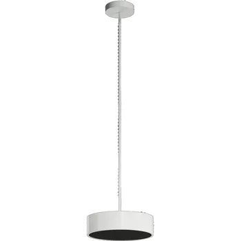 OSMONT KRUGER P1 FC závěsné plastové svítidlo bílá / černá IP40 3000 K 18W LED - OSMONT OS KRU60160