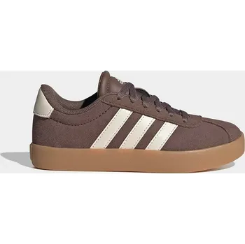 Chlapecké tenisky Dětské semišové tenisky adidas VL COURT 3.0 KJ1801 hnědá 88X, EUR 35.5