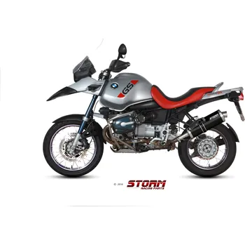 Auto-moto Koncovka výfuku STORM OVAL B.015.LX2B Černá ocel BMW R 1150 GS 1999-2003