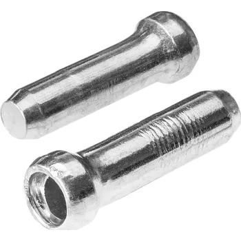 Auto-moto slitinové koncovky drátů/lanek LIVEWIRE, OXFORD (ALU bez povrchové úpravy, obchodní balení 500 ks) BR306