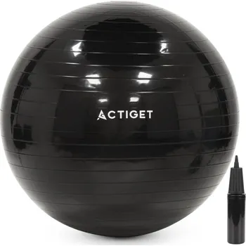 Gymnastický míč Gymnastický míč 75 cm + pumpička ACTIGET ACT0146 černý