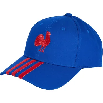 Kšiltovka ADIDAS Kšiltovka France 3-Stripes Baseball S MODRÁ