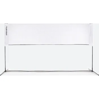 Badmintonová síť DECATHLON Síť na badminton/tenis/pickleball Speednet V2 3 m BÍLÁ|ČERNÁ