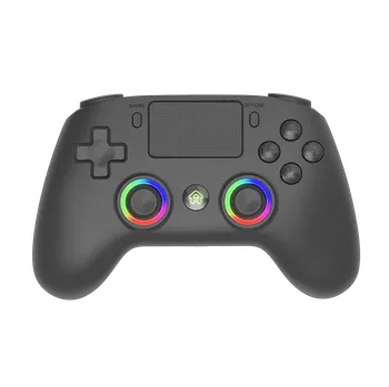 Gamepad PS4/PC Bezdrátový ovladač RGB - Černý, nový