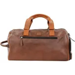 Cestovní taška kožená 58018, Barva hnědá