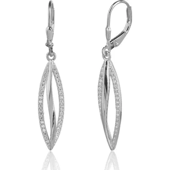 Náušnice Stříbrné visací náušnice JVD SVLE3495XJ6BI00