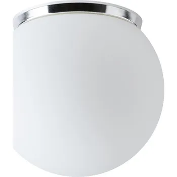 Svítidlo OSMONT STYX 1 stropní/nástěnné skleněné svítidlo chrom / bílá IP65 3000 K 8W LED - OSMONT OS STY61223