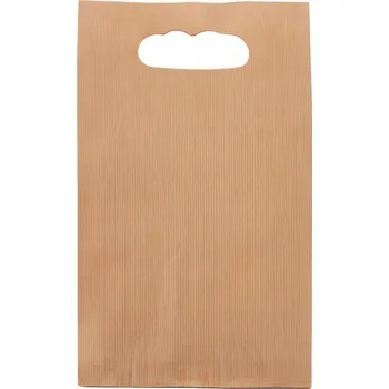 Nákupní taška PAPÍROVÁ TAŠKA Igelitová Taška 15x6,5x27 cm 25 Ks S UCHEM