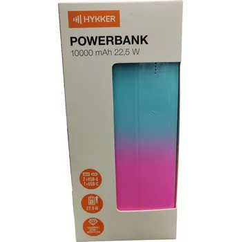 Powerbanka Powerbank Hykker 10000 mAh růžový