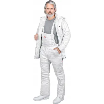 Pracovní obuv Dlouhé pracovní kalhoty Reis SMO-WHITE W vel. M