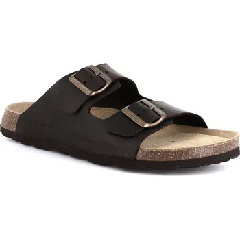 Pánské pantofle Grunland BOBO CB1631 pánské zdravotní pantofle tmavě hnědá Velikost: 45