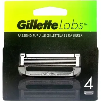 Náhradní hlavice do holicích strojků Gillette Labs, 4 ks