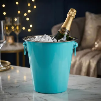 Nádoba na led Kbelík na šampaňské s uchy MONDEX mix barev