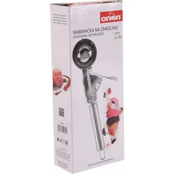 Naběračka NABĚRAČKA NA ZMRZLINU LŽÍCE NA PORCOVÁNÍ ZMRZLINY NEREZOVÁ OCEL