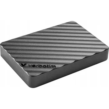 Externí pevný disk Externí SSD disk Verbatim Store 'n 'Go Mini Stripe 512GB USB-C černý