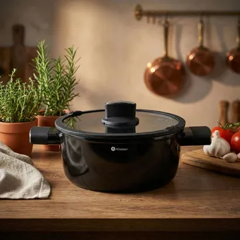 Hrnec Hrnec s poklicí a povlakem ILAG ULTIMATE MONDEX ALLESKEN VALERIAN 4,1 l černý