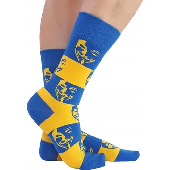 Ponožky Marilyn s proužky velikost 41-45