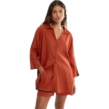 Dámská košile Dámská lněná košile Triumph Summer Wear Boyfriend Shirt 01 velikost 36
