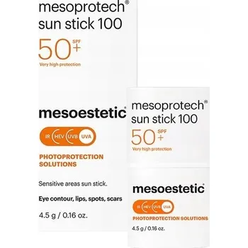 Přípravek na opalování MESOESTETIC SUN PROTECTIVE STICK 100 SPF 50+ Ochranná tyčinka 4,5g