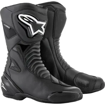 Moto obuv boty SMX-S WATERPROOF, ALPINESTARS (černé, vel. 50) (Velikost: 39) 2243517