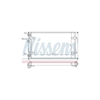 Motor automobilu Chladič motoru NISSENS 639951