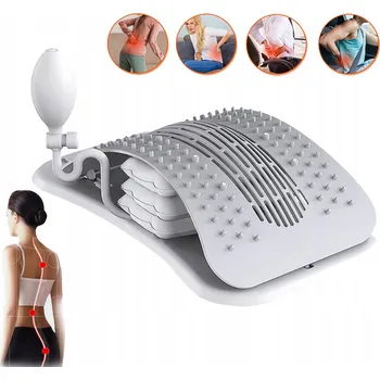 Protahovač zad, trenažér pro bederní páteř s magnety proti bolesti zad