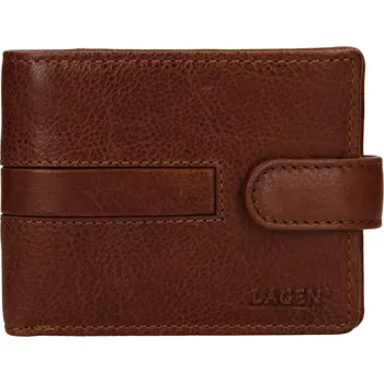 Peněženka Lagen pánská peněženka kožená 1997/T - světle hnědá - TAN