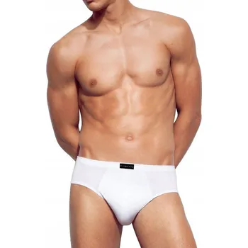 Slipy Pánské klasické SLIPY ATLANTIC Briefs BMP006, bílé, XXL