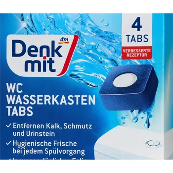 WC čistič Denkmit čisticí kostka do WC 0,3l