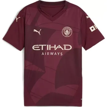 Fotbal Dětský dres Puma Manchester City Jr RP Thirds Burgundy 116