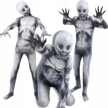 KOSTÝM MIMOZEMŠŤANŮ KOSTÝM ALIEN CIZÍ UFO MIMOZEMŠŤAN NA KARNEVALOVÝ PLES 116 122 CM