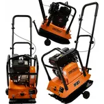 Benzínová vibrační deska na hutnění zeminy LONCIN 7HP 65 kg, 4900 vibrací/min, 650 m²/h Kraft&Dele