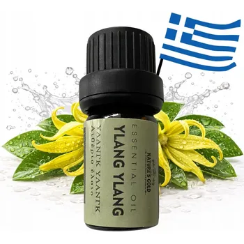 Vonný olej Originální řecký esenciální olej Ylang-Ylang 5ml Nature's Gold