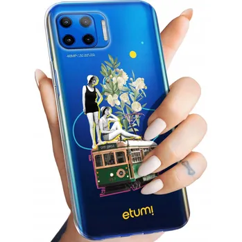 Pouzdro na mobilní telefon Zadní Kryt Hello Case pro Motorola Moto G 5G Plus zelený