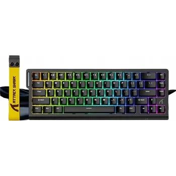 Klávesnice Attack Shark X68HE Drátová mechanická herní klávesnice