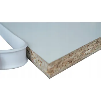 Měkká nábytková hrana z PVC profil C22, bílá