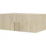 Meblar Nástavec skříně BRAGA 3 Zvolte možnost: dřevěný úchyt, Výběr provedení: Dub cremona