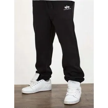 Pánské kalhoty Kalhoty Alpha Industries Basic Jogger Small Logo II 156370 03 Černé M