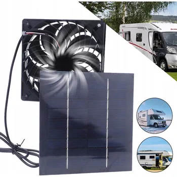 IP kamera Solární odtahové ventilátory pro kurníky a skleníky