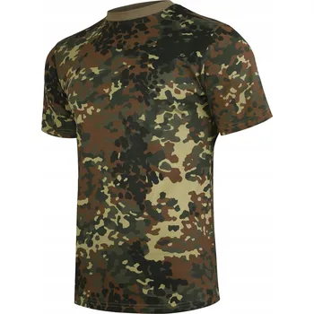 Pánské oblečení Tričko Mil-Tec Flecktarn vel. L bavlna