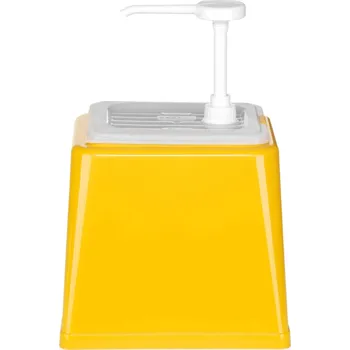 Dávkovač mýdla DÁVKOVAČ DÁVKOVAČ NA HOŘČIČNÉ OMÁČKY S GASTRONOMICKOU PUMPOU 2.5L HENDI