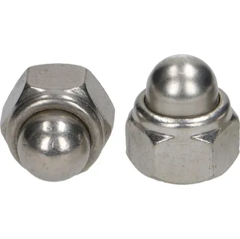 Matice Samojistná matice s límcem nerezová Bejmet M6 5 ks